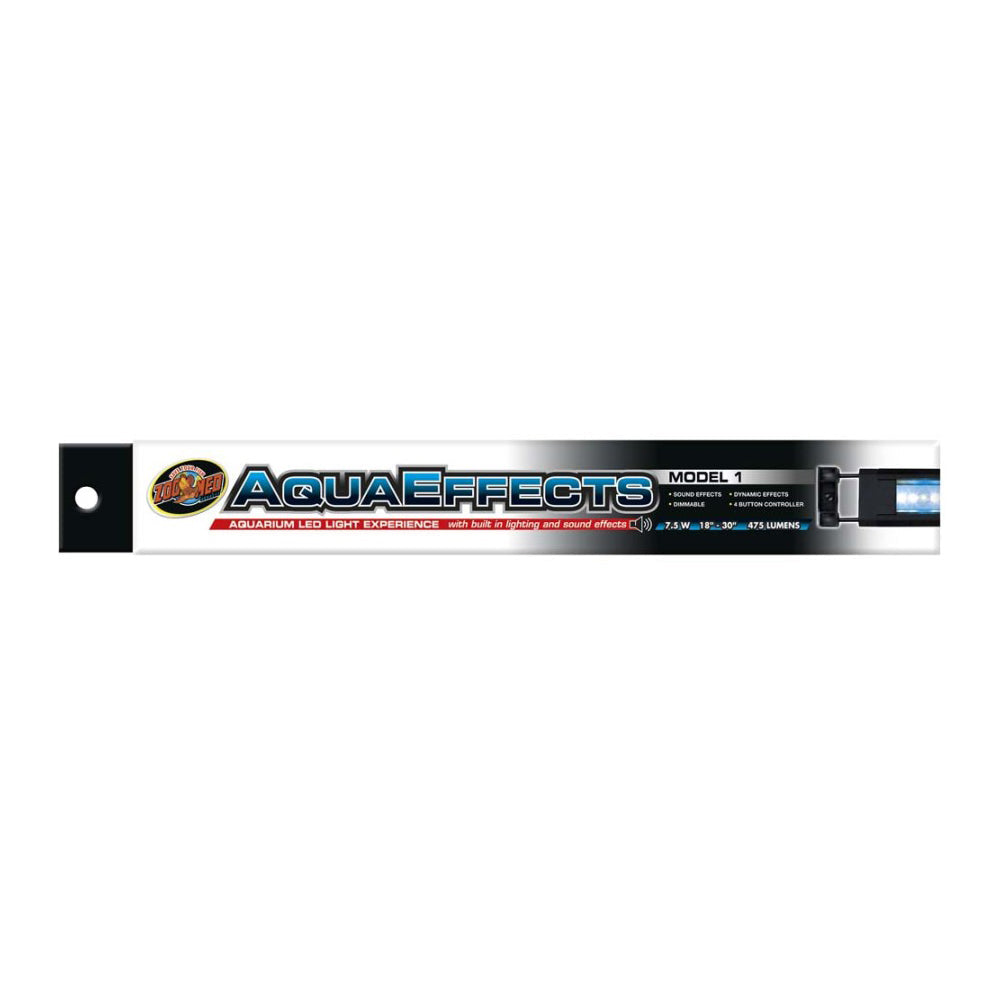 Zoo Med AquaEffects Model 1 LED Light Fixture Black 18 in Default Title