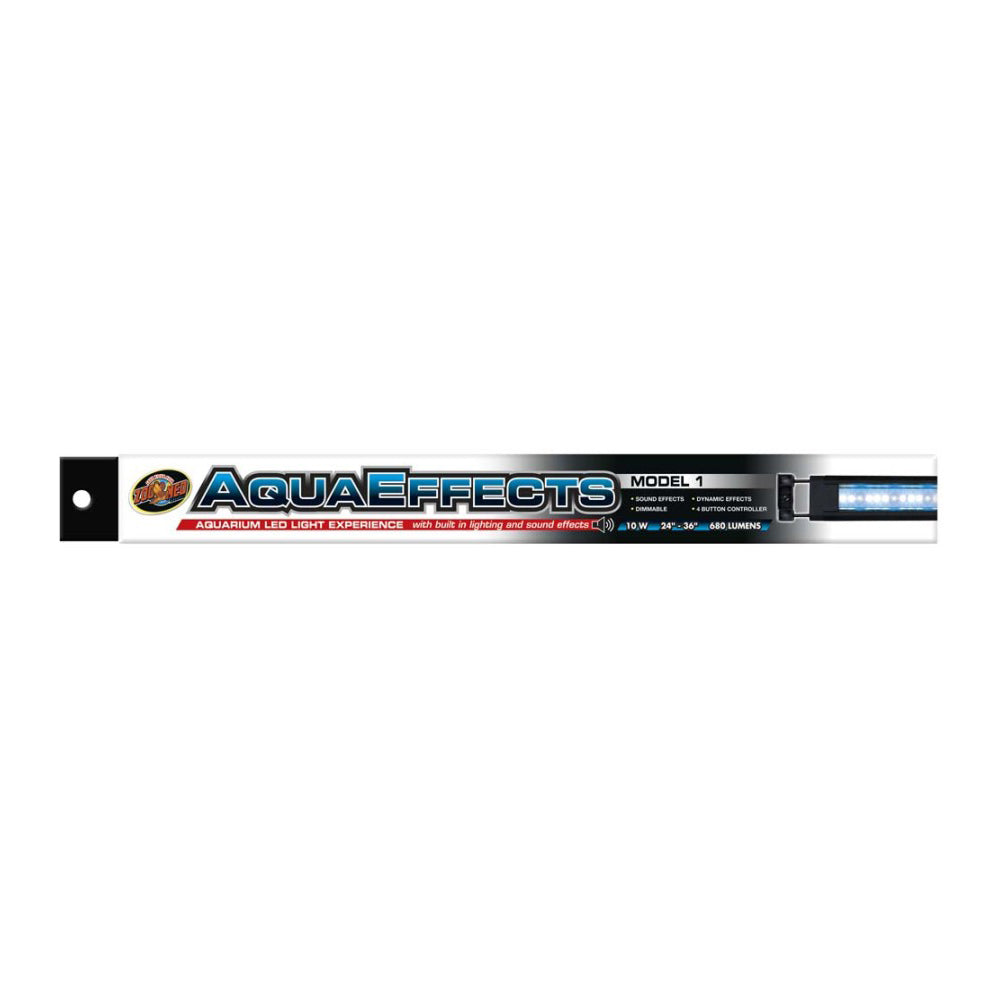 Zoo Med AquaEffects Model 1 LED Light Fixture Black 24 in Default Title