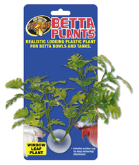 Zoo Med Betta Plant Window Leaf Green 1ea