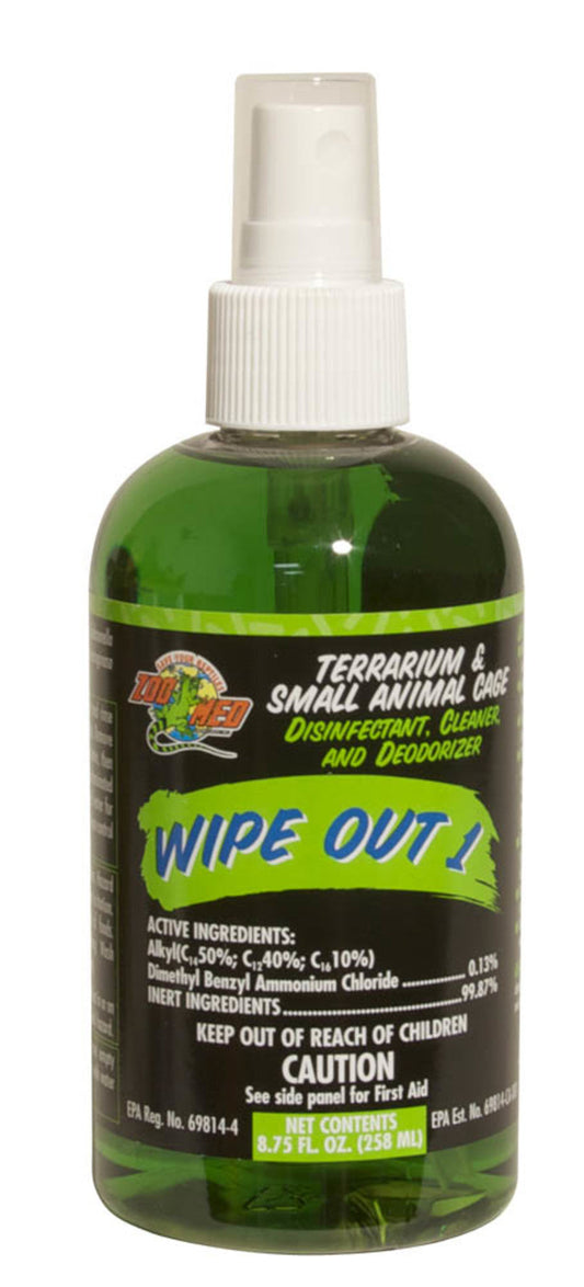 Zoo Med Wipe Out 1 8.75oz