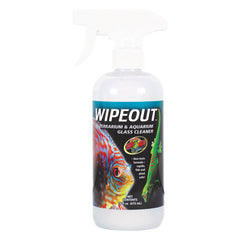Zoo Med WipeOut Terrarium Aquarium Glass Cleaner 16 oz