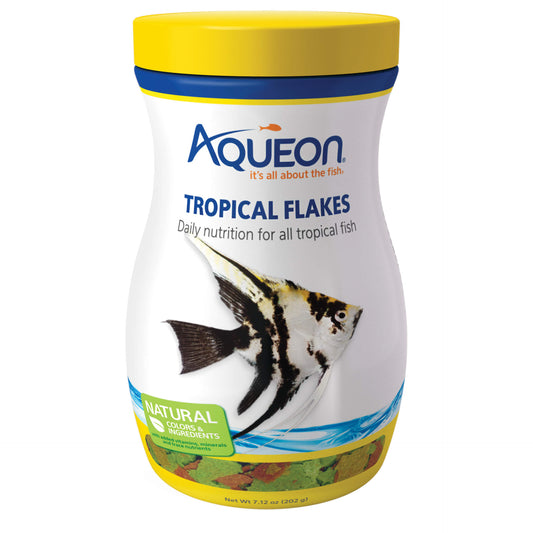 Aqueon Tropical Fish Food Flakes 7.12 ounces – 100106034