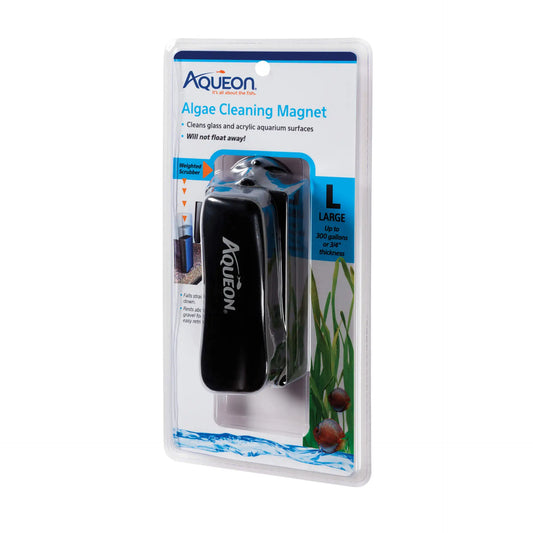Aqueon Algae Cleaning Magnets Large Black 5.2″ x 3″ x 10.6″ – 100106172
