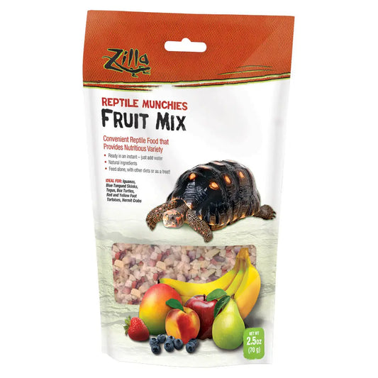 Zilla Reptile Munchies Fruit 2.5 ounces 5.875″ x 2.75″ x 9.5″ – 100109627