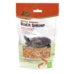 Zilla Reptile Munchies River Shrimp 2 ounces 5.875″ x 2.75″ x 9.5″ – 100109952
