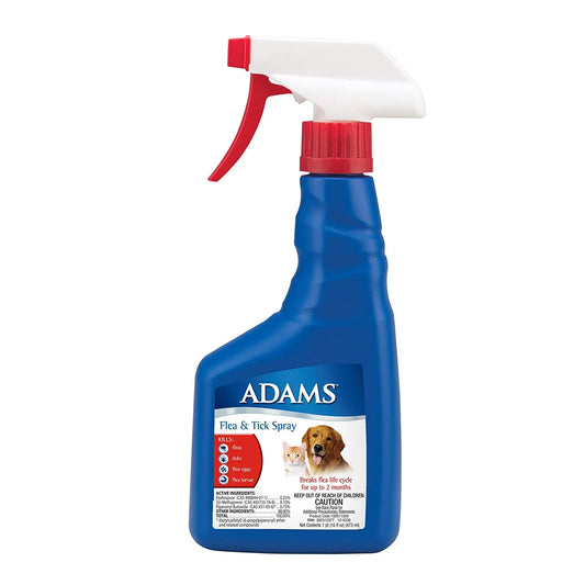 Adams Flea and Tick Spray for Cats and Dogs 16 ounces – 100515242