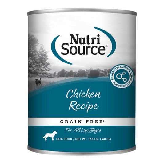 Nutrisource Dog Grain Free Chicken 12.3oz. (Case of 12)