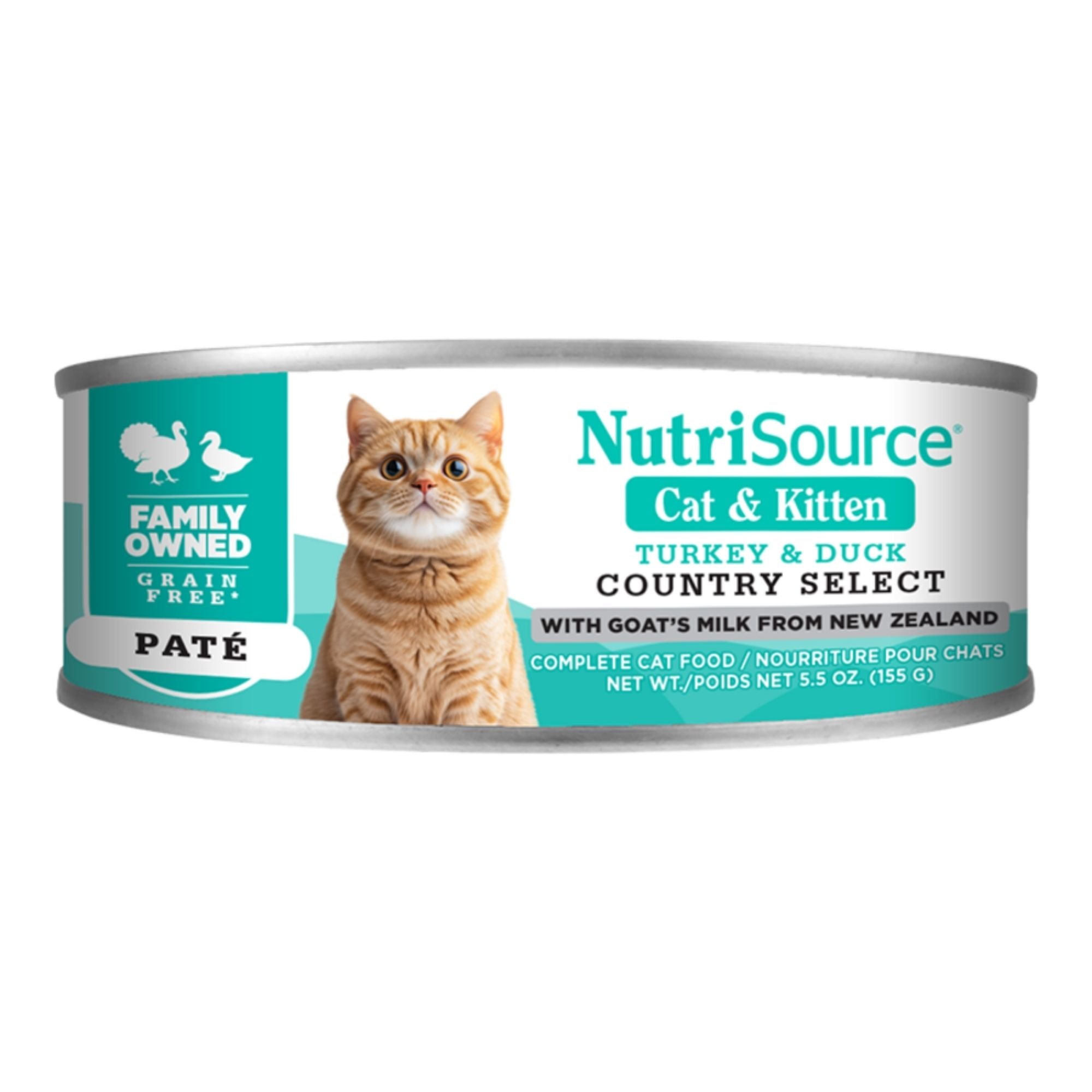Nutrisource Cat Grain Free Country Select Cans 5.5oz. (Case of 12)