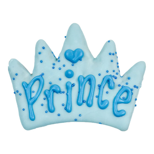 Bosco & Roxy's Dog Prince Crown Cookies - 12 Count