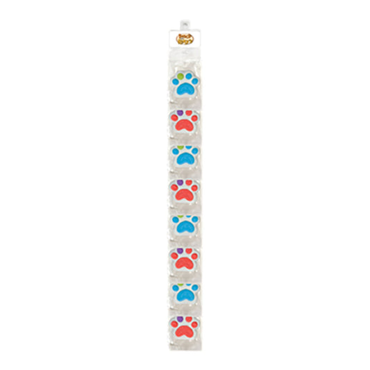 Bosco & Roxy's Dog Pink & Blue Paw Cookies Clip Strip Kit - 12 Count