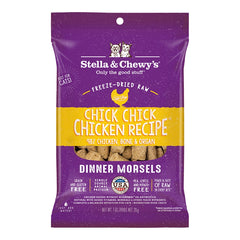 Stella & Chewys Cat Freeze-Dried Chick Chick Chicken Recipe Dinner Morsels 1.0oz. (Case of 8)