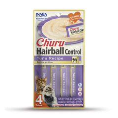 Inaba Churu Hairball Control 2oz. Tuna (4 -count)