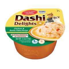 Inaba Dashi Delight 2.5oz. Chicken Bonito Flakes (6 count)