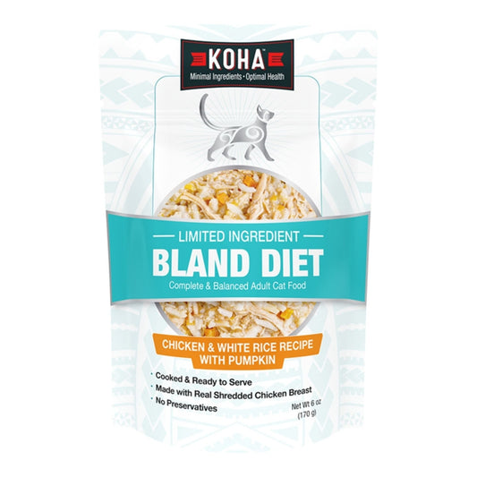 Koha Cat Bland Diet Chicken & Rice 6oz. (Case of 12)