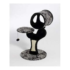 Midwest Catitude Salvador Cat Furniture Black 22″ x 17.75″ x 30.75″ – 138S-BK