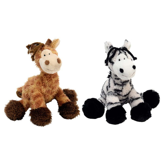 Multipet Pet Envy Mane Event Dog Toy Assorted 11 In