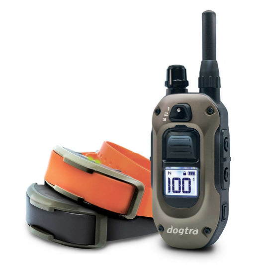 Dogtra Remote Dog Trainer 3/4 Mile 2 Dog System Black – 1900X-2