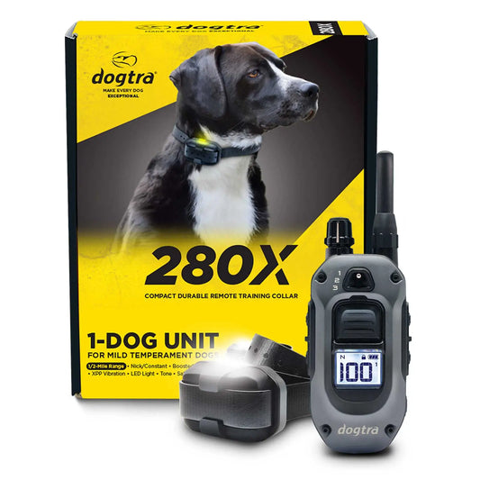 Dogtra 1/2 Mile Dog Remote Trainer Expandable Black – 280X