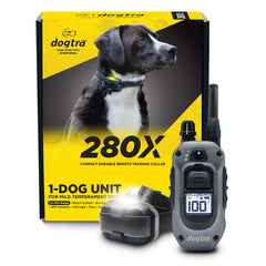 Dogtra 1/2 Mile Dog Remote Trainer Expandable Black – 280X