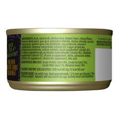 Tiki Cat After Dark Pate Wet Cat Food, Duck & Chicken Liver, 3 oz. Cans, 12 Count