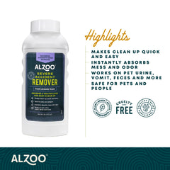 Alzoo Mineral-Based Severe Accident Remover Lavender 15.2oz.