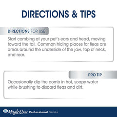 Magic Coat Professional Series Palm Flea Comb