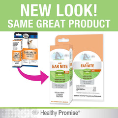 Healthy Promise Aloe Ear Mite Treatment For Dogs, 0.75 Ounce