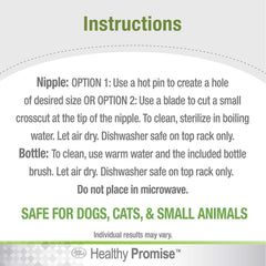 Pet Nursing Kit, Bottle and Brush, 2 Ounce