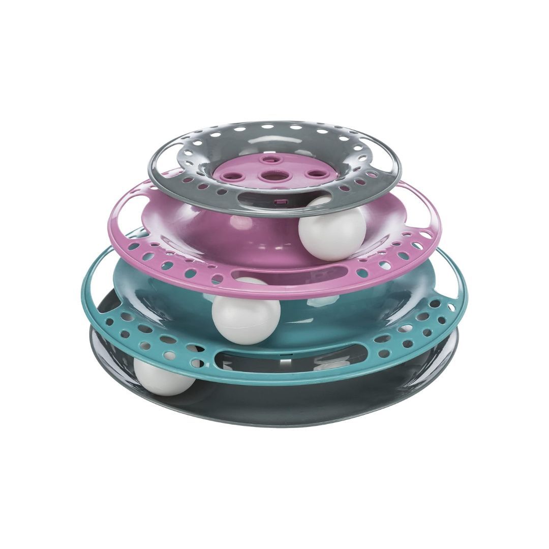 Trixie Cat Activity Catch The Balls Circle Track Multi Default Title