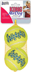 KONG - Squeakair® Balls - Dog Toy Premium Squeak Tennis Balls, Gentle on Teeth - for Small Dogs (3 Pack)