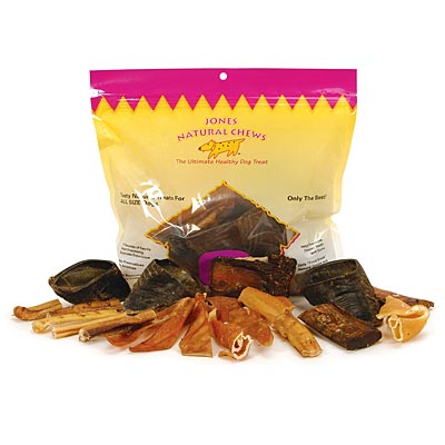 أكياس متنوعة من جونز ناتشورال تشيوز، ٢٠ قطعة/كيس - عظام مكافآت للكلاب من لحم الخنزير والبقر، صُنعت في الولايات المتحدة الأمريكية
