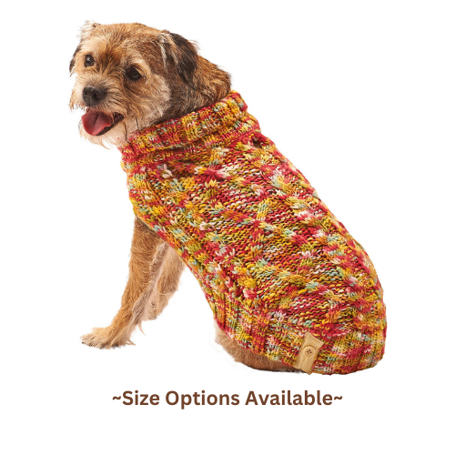 Fashion Pet Lookin' Good! Dog Multi-Crochet Sweater (Size Options)