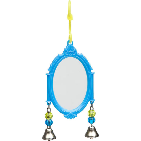 JW Pet ActiviToy Fancy Mirror Bird Toy Multi-Color Small Medium