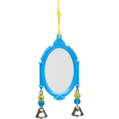 JW Pet ActiviToy Fancy Mirror Bird Toy Multi-Color Small Medium