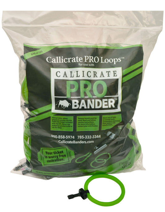 Callicrate PRO Bander Loops, Bag of 100
