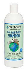 earthbath Hot Spot Relief Shampoo Tea Tree & Aloe Vera 16oz