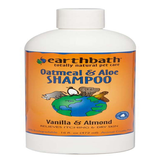 earthbath Oatmeal & Aloe Shampoo Vanilla & Almond 16oz