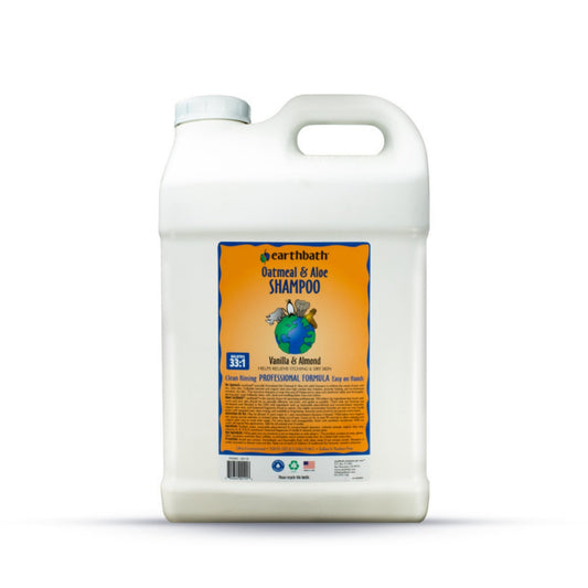 Earthbath Oatmeal Aloe Shampoo, Vanilla Almond 1ea/2.5 gal