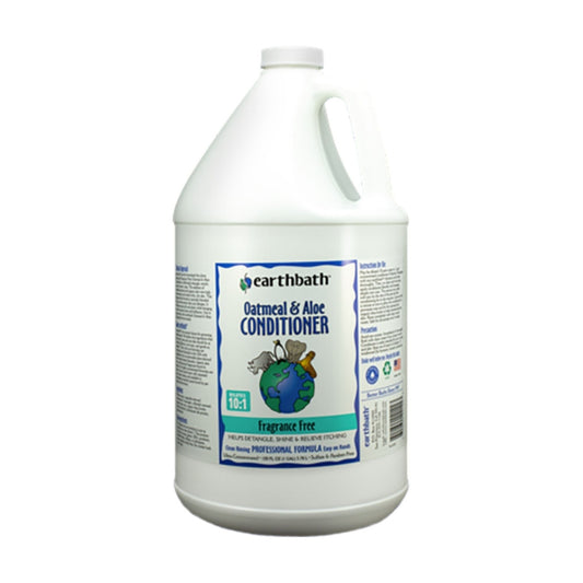 Earthbath Dog Oatmeal & Aloe Conditioner - Fragrance Free 1 Gallon