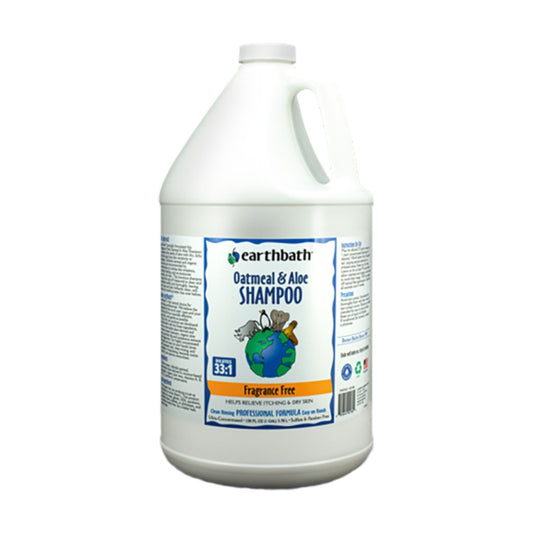 Earthbath Dog Oatmeal & Aloe Shampoo - Fragrance Free 1 Gallon