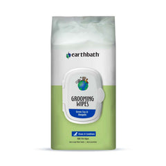 Earthbath Grooming Wipes Green Tea Resealable Soft Pack 100ct