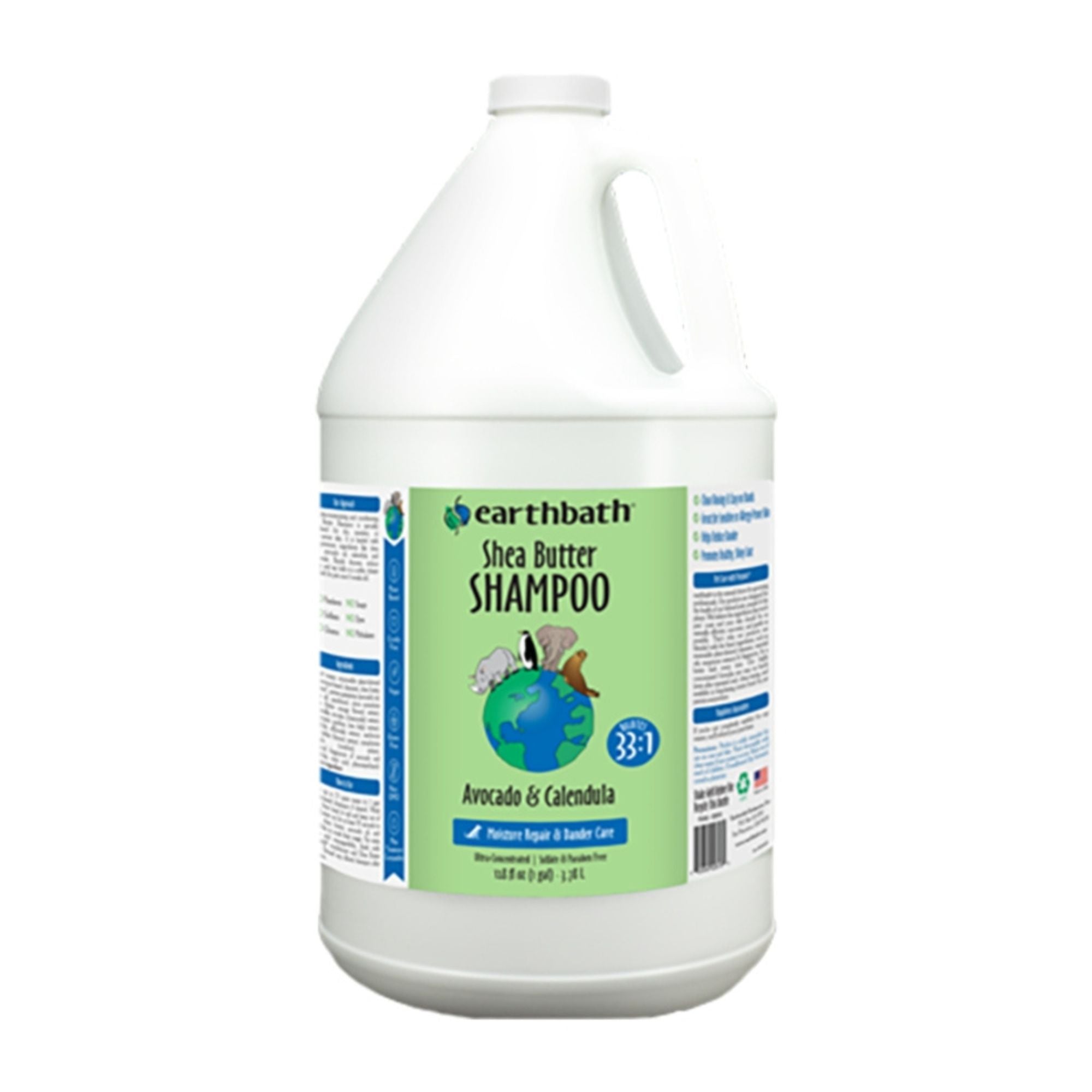 Earthbath Dog Shea Butter Shampoo - Avocado & Calendula 1 Gallon