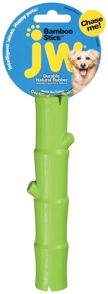 JW Pet Bamboo Stick Dog Toy Assorted 1ea/SM