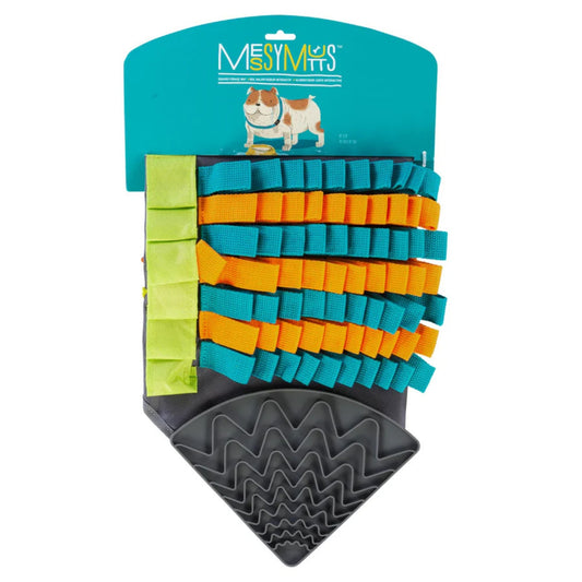 Messy Mutts Dog Square Forage Lick Mat 16" x 16"
