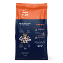 CANIDAE PURE Farm To Bowl GrainFree LID Dry Dog Food Bison, Lentil Carrot, 1ea/21 lb