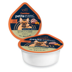 CANIDAE PURE Goodness Petite Small Breed GrainFree Canned Dog Food Minced w/Duck Pumpkin, 12ea/3.5 oz
