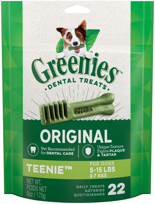 GREENIES Original Dental Treats Teenie 6oz