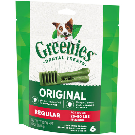 GREENIES Original Dental Treats Regular 6oz