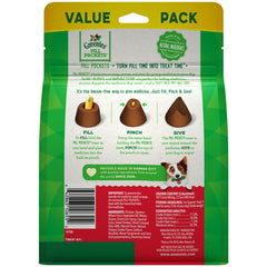 GREENIES PILL POCKETS Treats Hickory Smoke Flavor Capsule Size 15.8oz