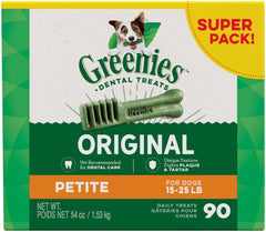 GREENIES Original Dental Treats Super Pack Petite 54oz